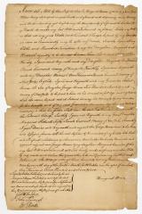 Probated will of Margaret Browne, 1773