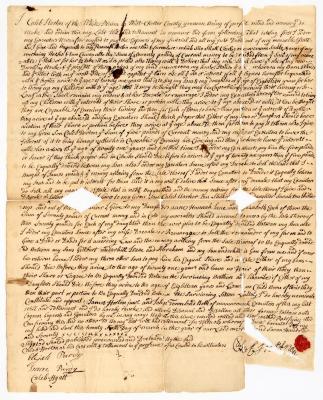 Probated will of Caleb Horton, 1770