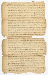 Probated will of Daniel Ebbets, 1773