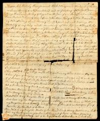 Probated will of Benjamin Birdsall, 1771