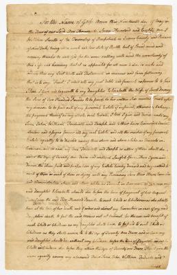 Probated will of William Smith, 1781
