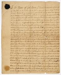 Probated will of Daniel Horsmanden, 1779
