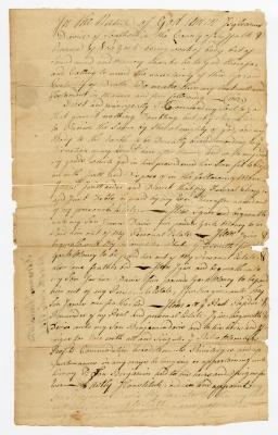 Probated will of Silvanus Davis, 1781