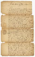 Probated will of Cornelius J. Sebring, 1775