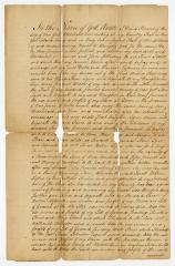 Probated will of David Provoost, 1781