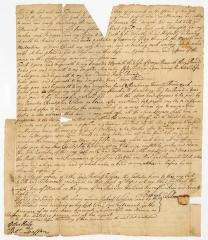 Probated will of Robert Wilson, 1779