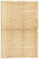 Probated will of Jeremiah Brower, 1776