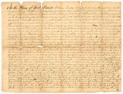 Probated will of Andrew Barclay, 1776