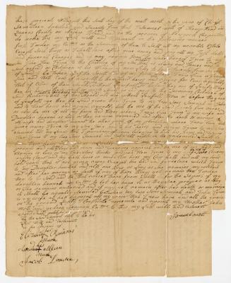 Probated will of Samuel Mott, 1781