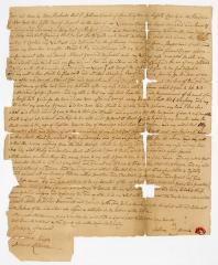Probated will of Joshua Brush, 1781