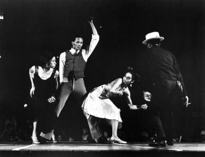 Eleo Pomare Dance Company performing at Dancemobile in Harlem