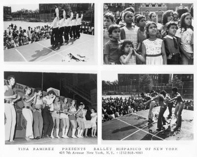 Compilation of photographs from Ballet Hispanico