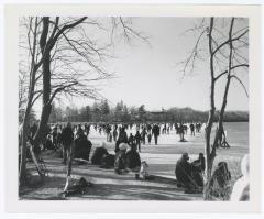 Belmont Lake State Park. Ice Skating and Horseback Riding