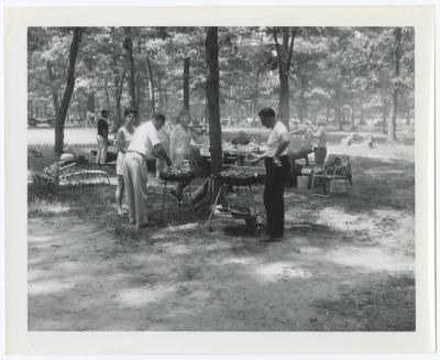 Belmont Lake State Park. Picnic Area and Row Boating