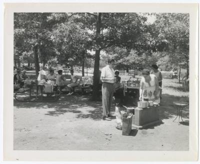 Belmont Lake State Park. Picnic Area and Row Boating