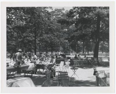 Belmont Lake State Park. Picnic Area and Row Boating