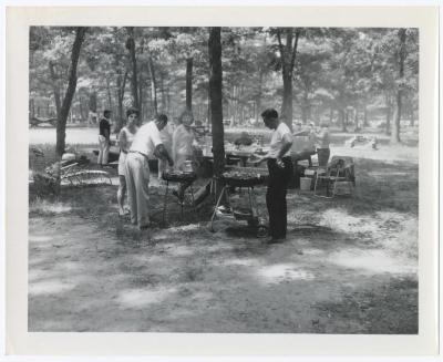 Belmont Lake State Park. Picnic Area and Row Boating