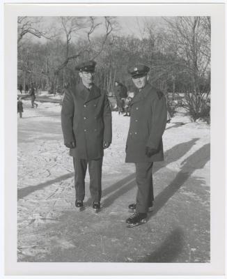 Belmont Lake State Park. Skating