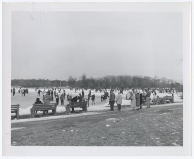 Belmont Lake State Park. Skating
