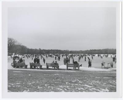 Belmont Lake State Park. Skating