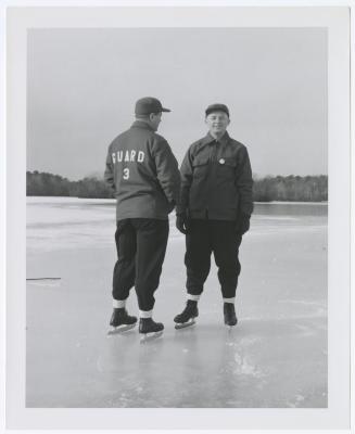 Belmont Lake State Park. Skating