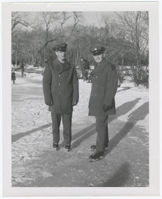 Belmont Lake State Park. Skating