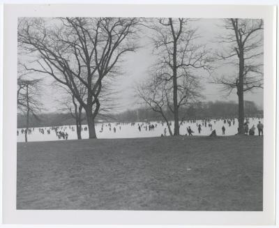 Belmont Lake State Park. Skating