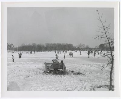 Belmont Lake State Park. Skating