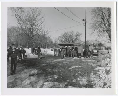 Belmont Lake State Park. Skating