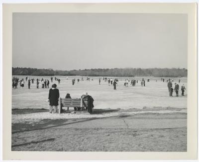 Belmont Lake State Park. Skating
