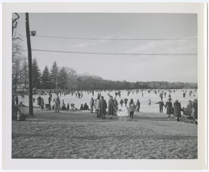 Belmont Lake State Park. Skating