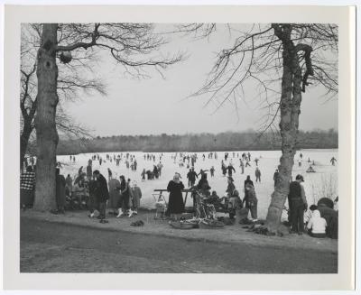 Belmont Lake State Park. Skating