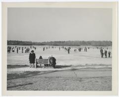 Belmont Lake State Park. Skating