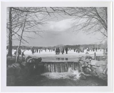Belmont Lake State Park. Skating