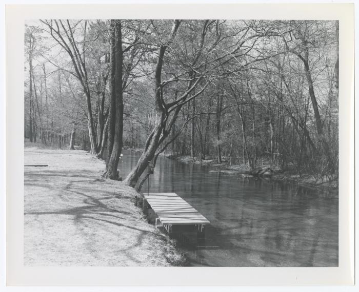 Connetquot River State Park, Creek with Small Dock