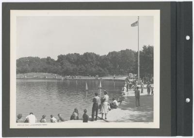 Hempstead Lake State Park. Toy boats on the lake. Album
