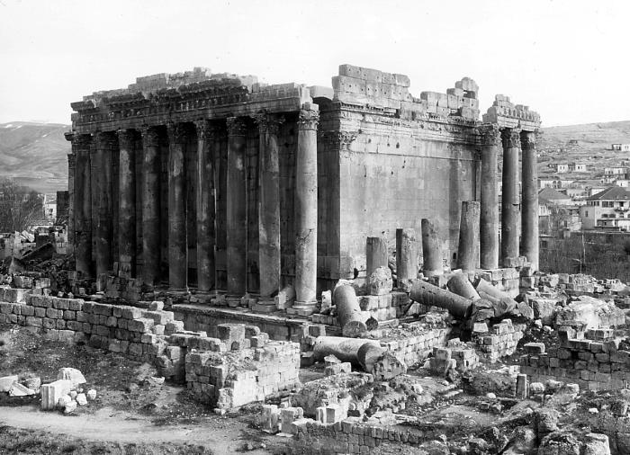 Syria.  Baalbek.  Temple of Bacchus