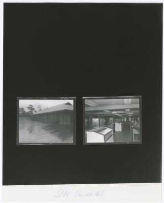 Contact sheet with two images of Sunken Meadow Central Mall