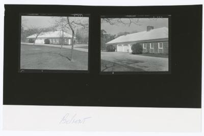 Contact sheet with two images of Belmont
