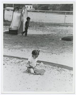 Belmont Lake State Park Playground. Kids