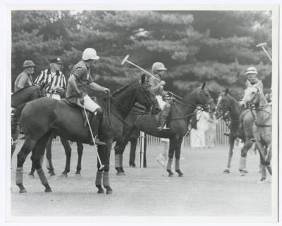 Polo Players. Bethpage State Park Polo Field. Shearson Lehman Tournament