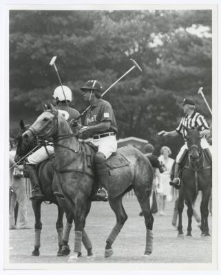 Polo Players. Bethpage State Park Polo Field. Shearson Lehman Tournament