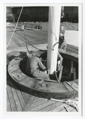 Jones Beach Flag Pole Removal, December 3-4, 1984