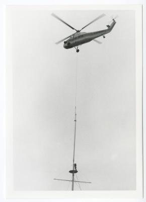 Jones Beach Flag Pole Removal, December 3-4, 1984
