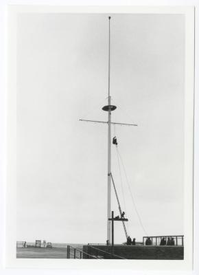 Jones Beach Flag Pole Removal, December 3-4, 1984