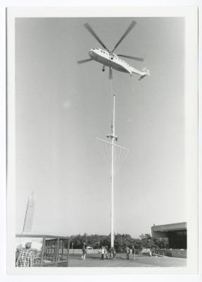 Jones Beach Flag Pole Removal, December 3-4, 1984