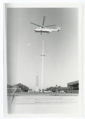 Jones Beach Flag Pole Removal, December 3-4, 1984