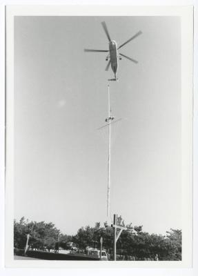 Jones Beach Flag Pole Removal, December 3-4, 1984