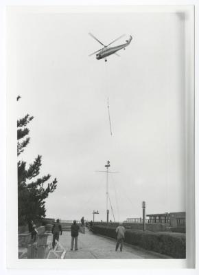 Jones Beach Flag Pole Removal, December 3-4, 1984