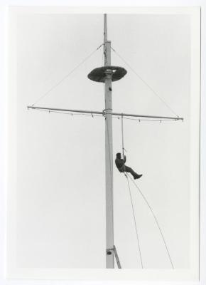 Jones Beach Flag Pole Removal, December 3-4, 1984